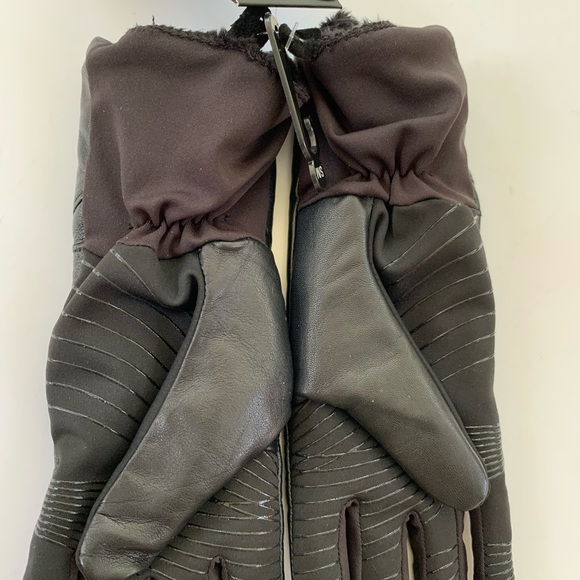 Ur Powered Leather Moto Fleece Lined Gloves S/M - Picture 16 of 16